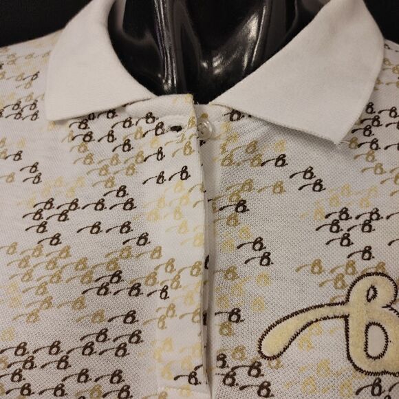 LADIES BROOKLYN GIRL JR. FANCY POLO TOP LARGE - Picture 2 of 7